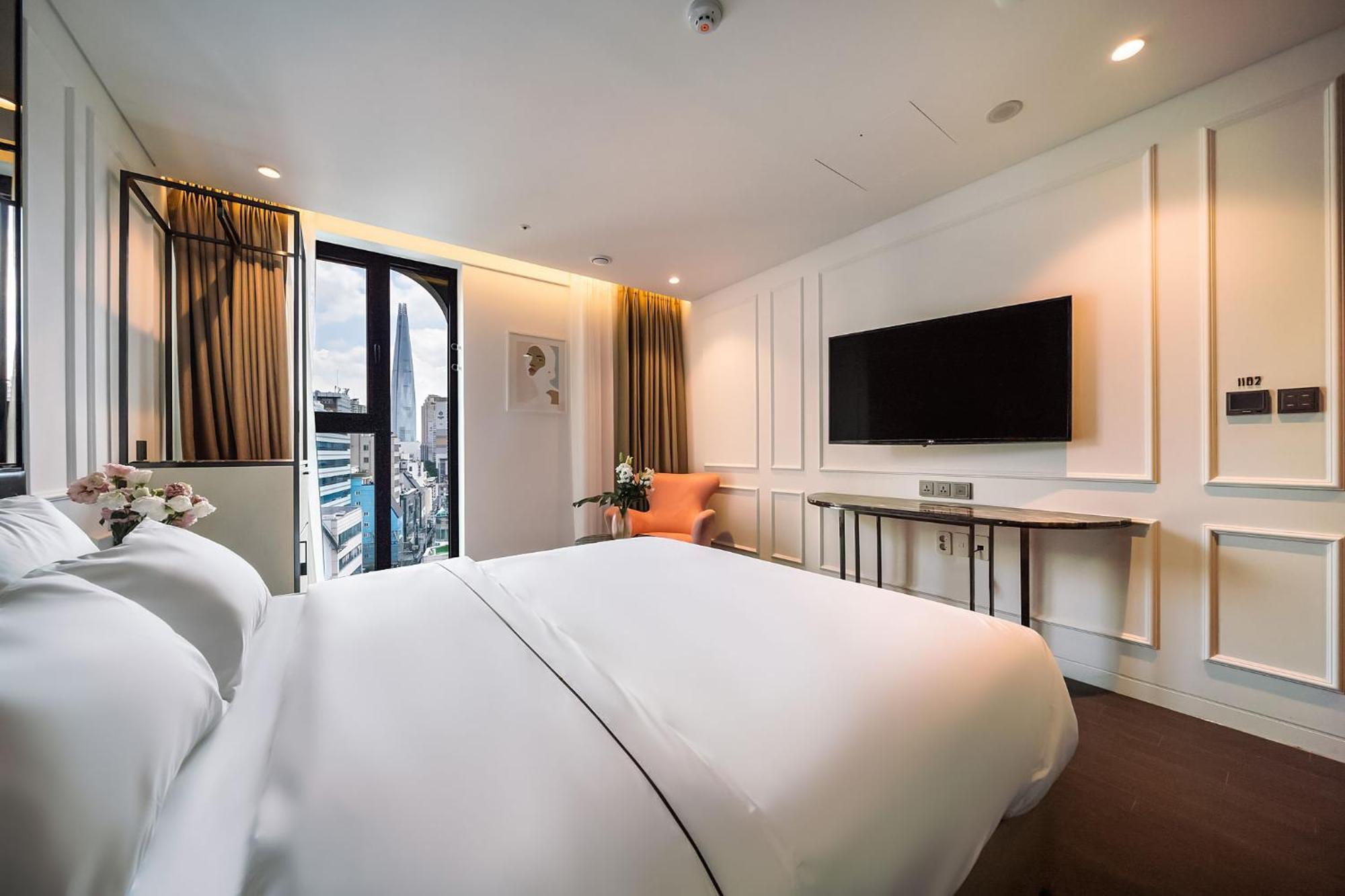 Hotel The Castle Jamsil-Sene โซล ภายนอก รูปภาพ